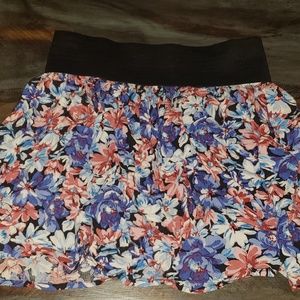 Rue 21 floral skirt